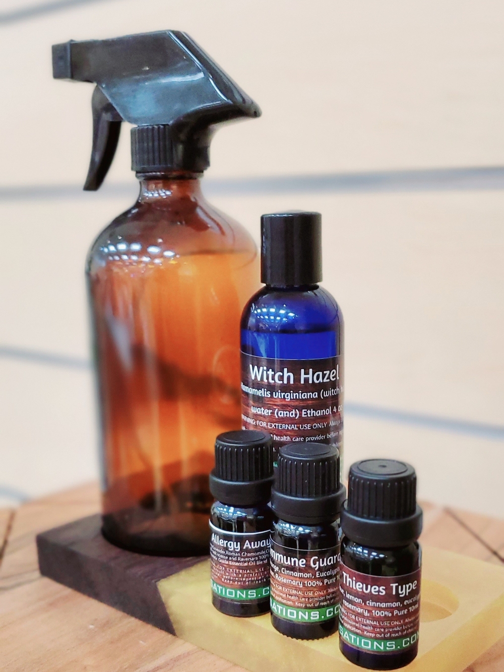 Antiviral and Allergy-Relief Spray.